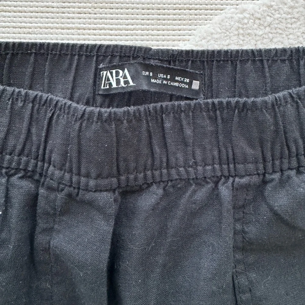 Zara Linen Pants with pockets